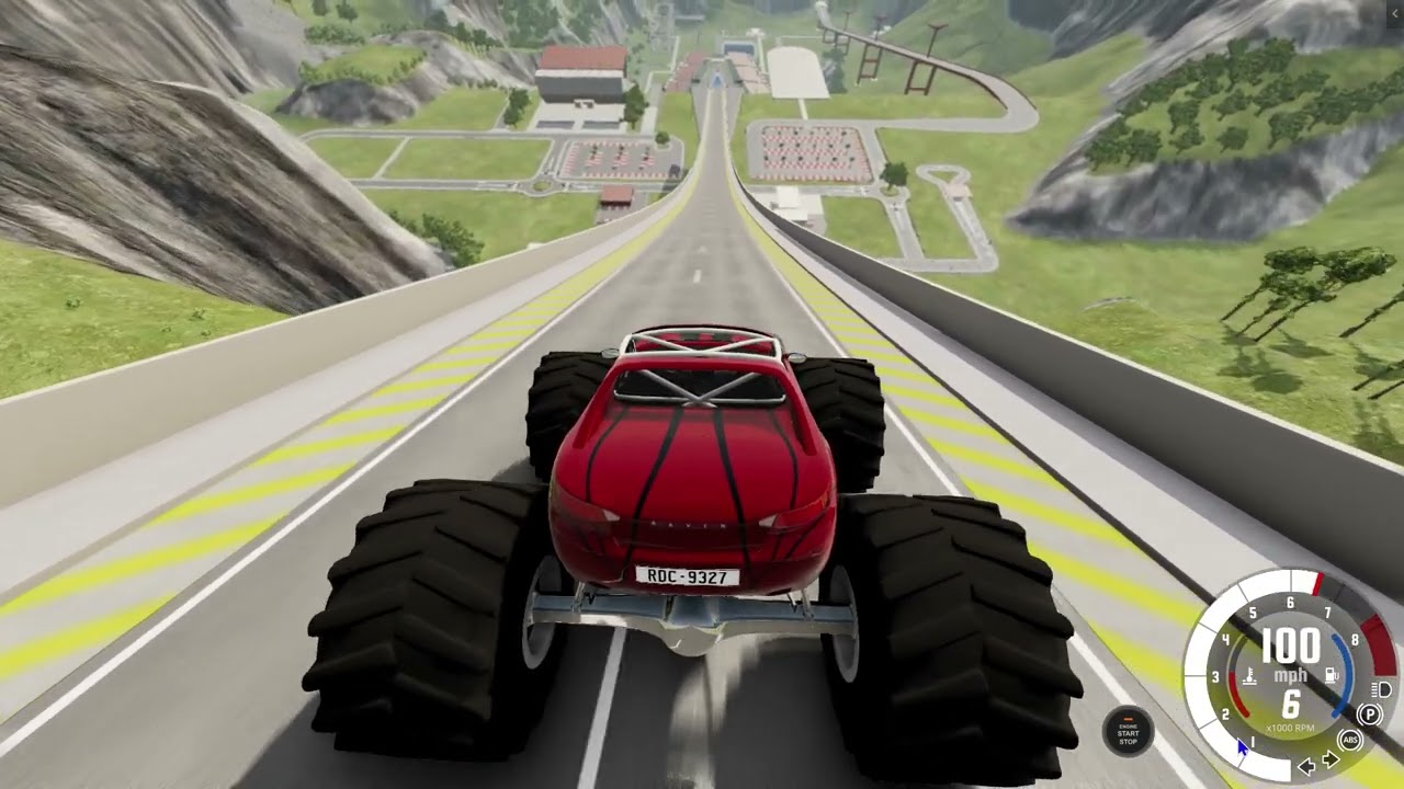 BeamNG drive More crash testing
