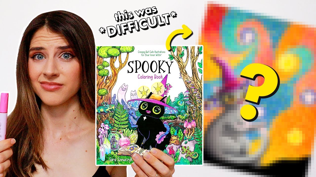 Могу ли я РАСКРАСИТЬ, как художник-раскрасщик? (при участии акриловых маркеров Ohuhu)