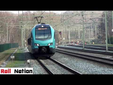 Keolis Eurobahn Flirt 3 komt aan in Oldenzaal (NL) (26-1-2020)