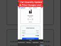 React Shopping Cart | Increase &amp; Decrease Product Quantity with Live Price Update #shorts #react #yt
