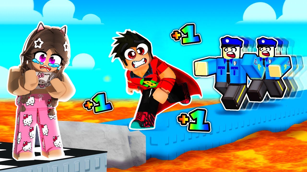 ROBLOX'TA EN ZOR HAPİSHANEDEN KAÇTIK!! 😨 +1 Speed Prison Escape