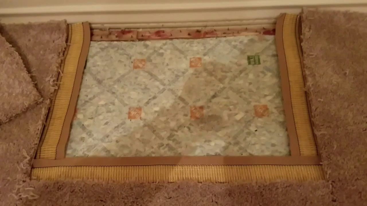 Patching carpet in Austin Texas.  Carpet Repair.