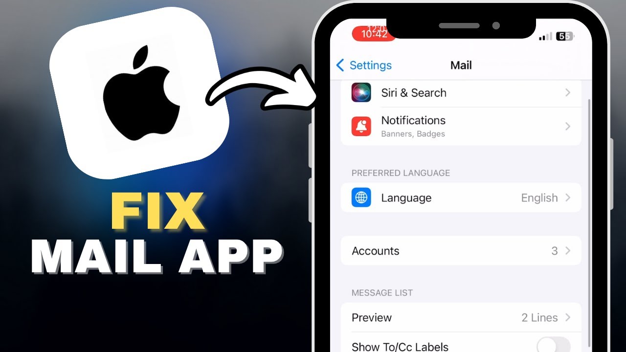 How To Fix Mail App Not Loading Emails On iPhone in SECONDS! - YouTube