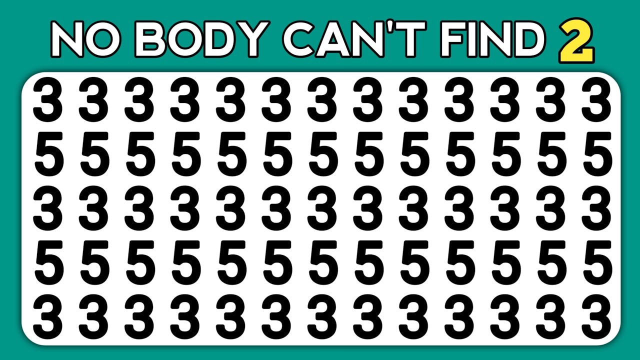 Find the Odd One Out | Number and Letter Edition - Quiz | Oddity ...