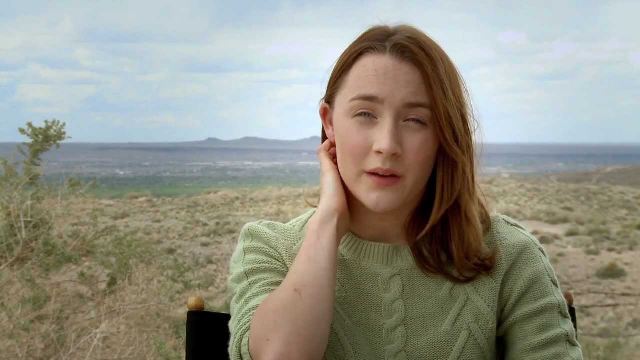 The Host - Saoirse Ronan - Soundbites/Interview - Part 1 - YouTube