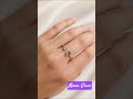Moonstone Ring June Birthstone Adjustable Gold & Silver Opal Ring Dainty Minimalist Gift for Her
