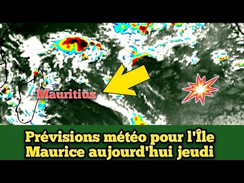 Prévisions météo pour lÎle Maurice aujourdhui jeudi