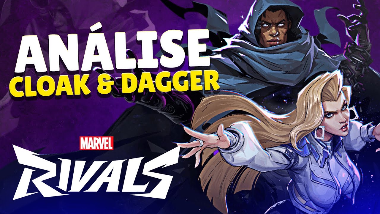Gameplay e Análise, Manto e Adaga (Cloak & Dagger) no Marvel Rivals ...