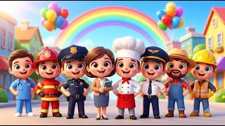 JOBS  and Occupations | Vocabulary for Kids | Compilation | #kidsvideo | @Kahani_Club98