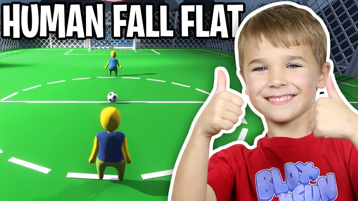 2 NOOBS PLAYING SOCCER in HUMAN FALL FLAT