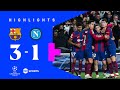 Barca Secure Quarter-final Spot 🤩 | Barcelona 3-1 Napoli | Champions League Round Of 16 Highlights image