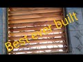 How to make wooden blinds/ Homemade window shutter/ wooden window coverings/ best ever window cover.