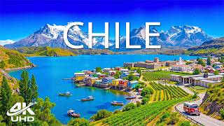 Chile 4K | Patagonia Mountains, Turquoise Lakes & Breathtaking South America Views