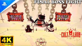 Cult of the Lamb The One Who Waits Boss Fight Gameplay Guide #cultofthelamb #bossfight #ps5 #indie