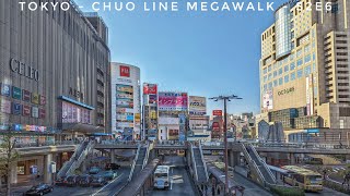 Tokyo Megawalk - Chuo Line Tokyo Station to Takao S2E6 - Tachikawa to Hachioji - 東京、立川から八王子までの散歩