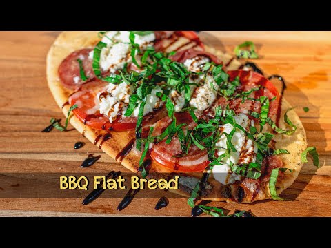 BBQ Flatbread Pizza