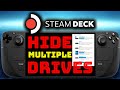 Steam Deck OLED LCD - Dual Boot Windows Hide Multiple Drives