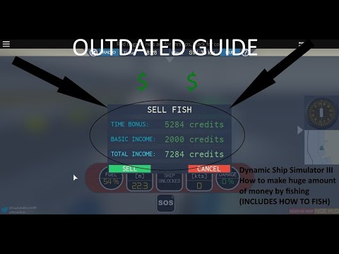 Roblox Dynamic Ship Simulator Iii How To Make Large Huge Amount Of Money By Fishing Youtube - update dynamic ship simulator iii roblox