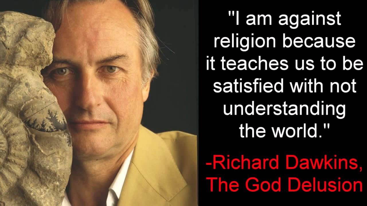 I Am Against Religion Because -Richard Dawkins, The God Delusion - YouTube