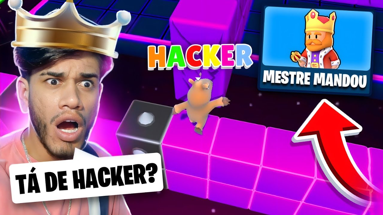 MESTRE MANDOU NO STUMBLE GUYS - ELE FEZ A BURLA IMPOSSÍVEL DE UM JEITO DIFERENTE