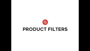 WooCommerce Product Filters - Quick start