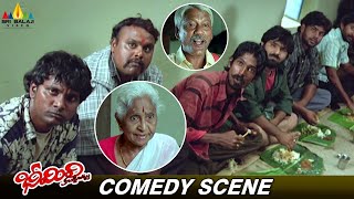 Dhanraj and Chalaki Chanti Comedy while Eating | Bheemili Kabaddi Jattu | Comedy Scenes Telugu