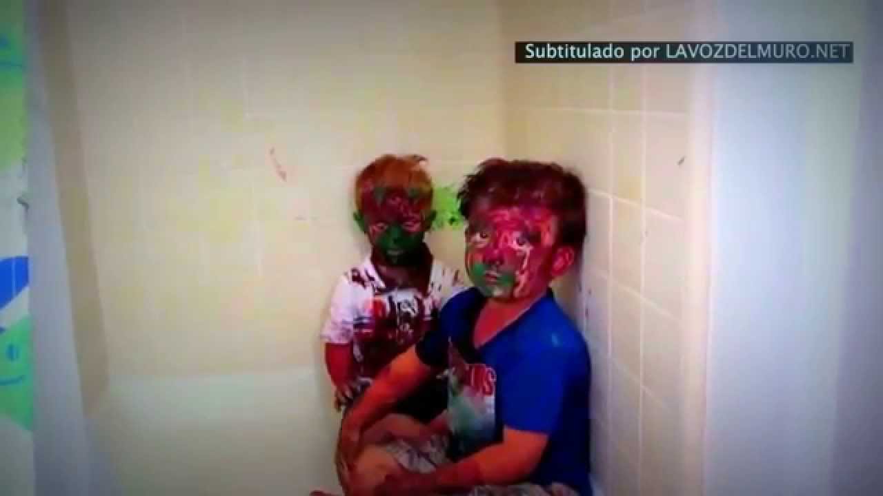 niños cara pintadas