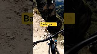 Escape From the Broken Mountain Path🤲 #bmx #cycle #mountains #ride