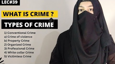 Crime and it