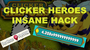 How to get infinite Coins, Rubies, Hero Souls - Clicker Heroes