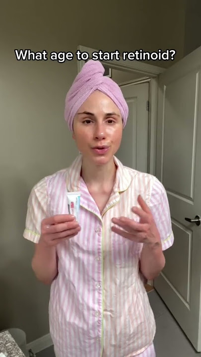 Berapa usia yang tepat untuk mulai mengonsumsi retinoid? #dokterkulit @DrDrayzday