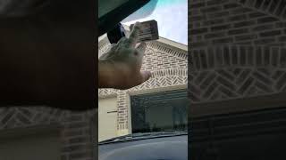 HCTRA EZ tag installation
