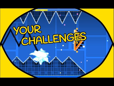 PLAYING YOUR CHALLENGES | PART 1 | GEOMETRY DASH 2.2 - YouTube