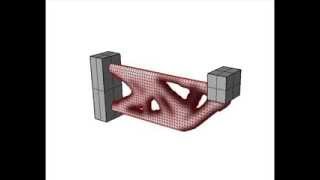 Topology Optimization (grasshopper + Millipede)