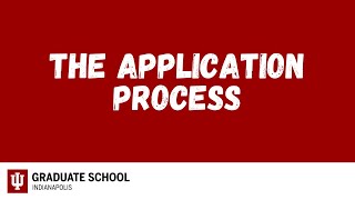 The Application Process