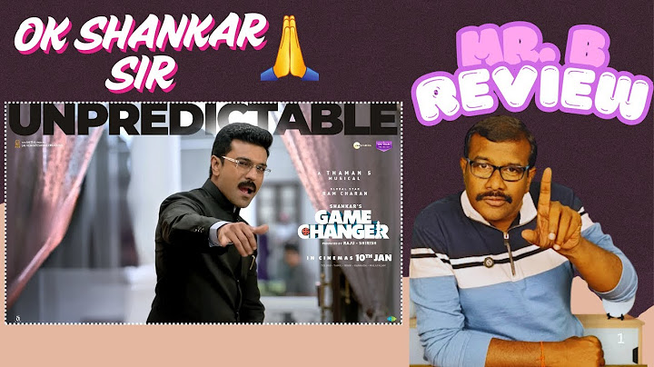 Game Changer Review | New Telugu Movie In Theaters | RamCharan  | Shankar | DilRaju | Mr. B