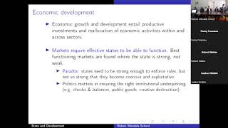 Guest Lecture with Prof Adnan Khan on The Role of The State in Unlocking Economic Development