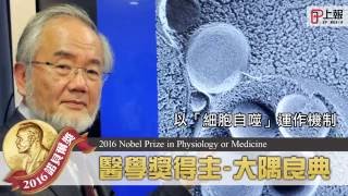 2016年諾貝爾獎》發現「細胞自噬」 大隅良典獲醫學獎