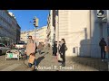 Lively Winter Walk in Vienna along Nussdorfer Straße during Lockdown, City Ambience and Sounds, ASMR