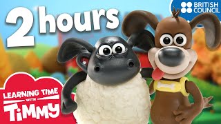 2 HOUR COMPILATION 🔠 Learn Words and Numbers with Timmy 🔢 Full Episodes