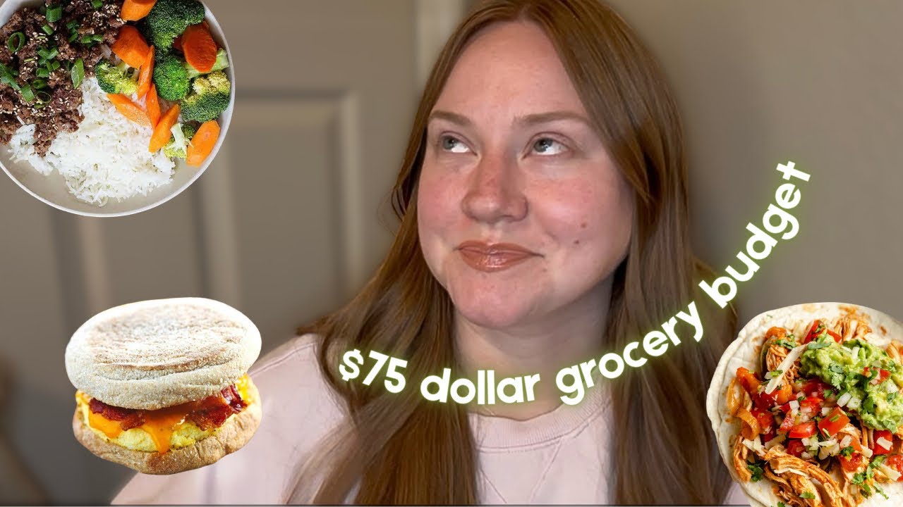 $75 a Week for a Family of 3 | Full Week of Meals + Cook With Me