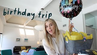 annual palm springs birthday trip!! + random vegas trip