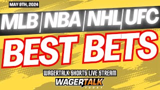 Free Picks & Predictions for MLB | NBA + NHL Playoff BEST BETS: May 8th