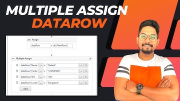 HOWTO: UiPath Multiple Assign Activity Example