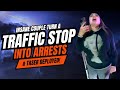 INSANE Couple Resists Arrest Over a Simple Traffic Stop! #bodycam