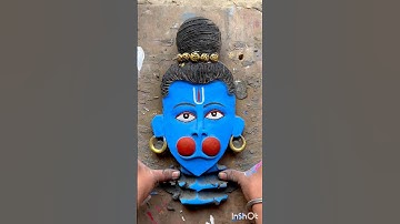 Hanuman murti making/bajrangbali idol making/hanuman idol making #trending