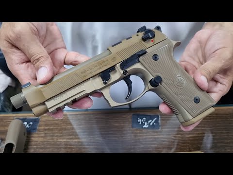 Beretta M9A4 USA 9mm Pistol Review and Unboxing. - YouTube