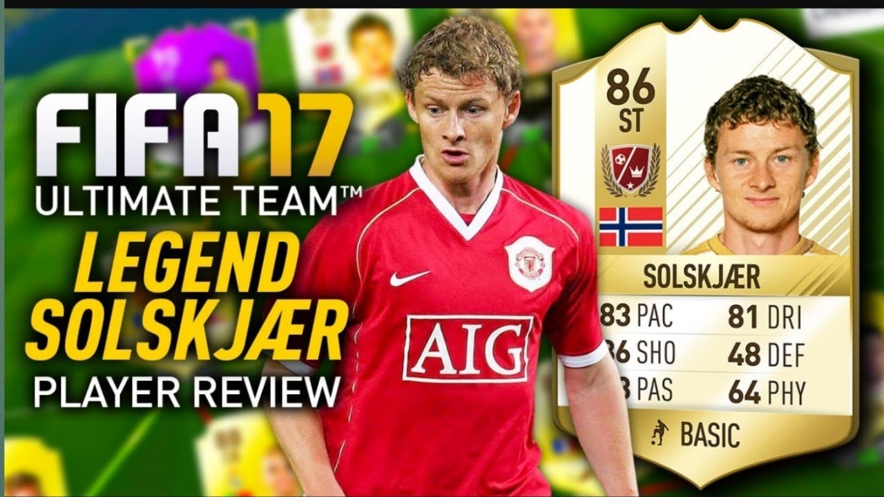 FIFA 17 - Ole Gunnar Solskjær Legend Card SBC !!