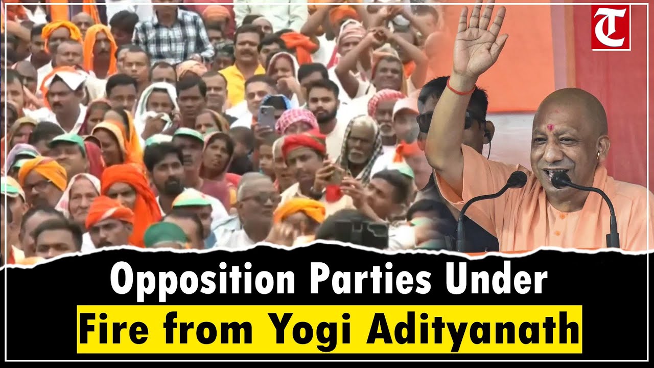 UP CM Yogi Adityanath attacks Congress, RJD over Ram temple issue ...