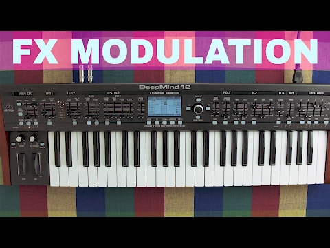 DEEPMIND 12 EFFECTS MODULATION TUTORIAL